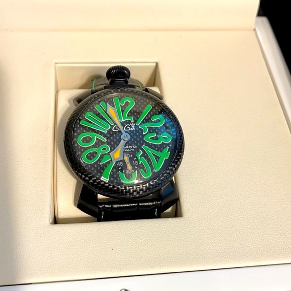Authentic Gaga Milano watch Manual winding